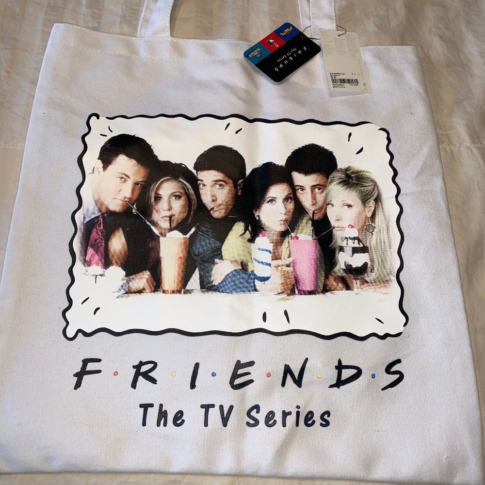 Netflix show "Friends" beach bag